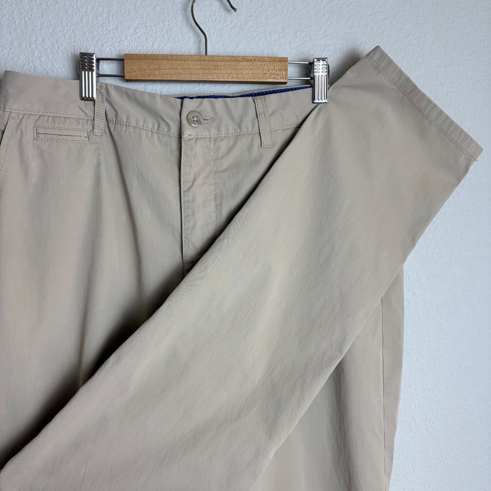 Johnnie-O Men Light Khaki Prep-Performance Bamboo Blend Pants 33x32 JMPA1390